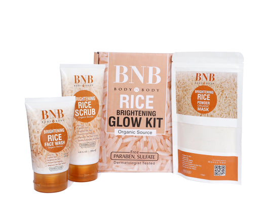 BNB Rice Glowing Kit (3 in 1)